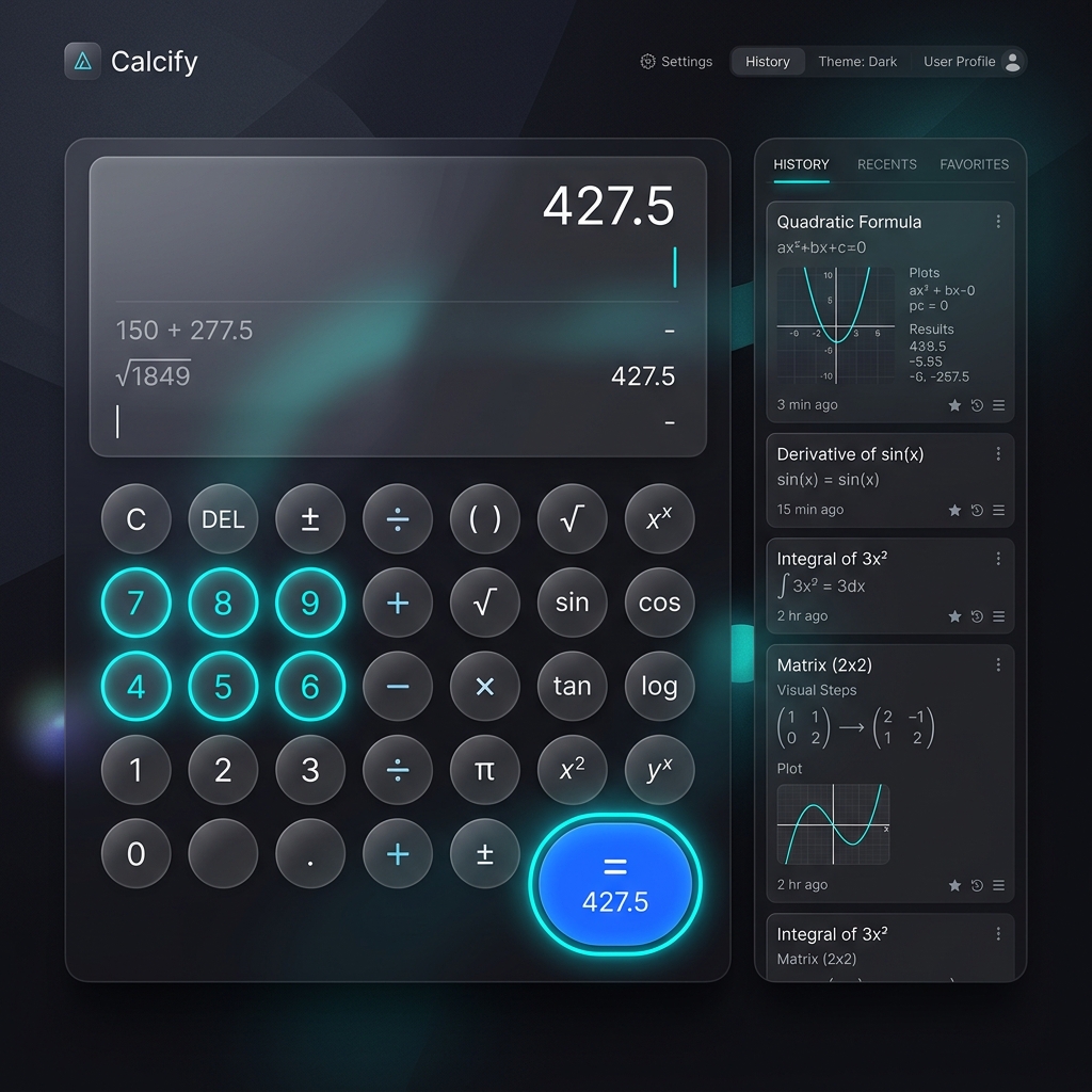 Calcify Screenshot