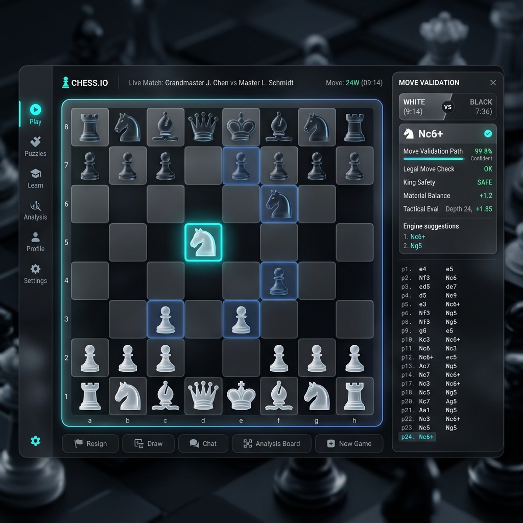 Chess Engine Screenshot
